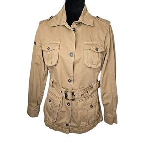 Beretta Serengeti Sport Jacket Womans - Hazelnut - Sz 10 - 100% Cotton Shell